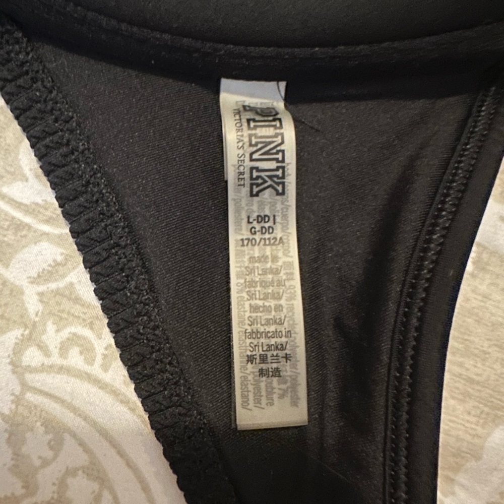 Victorias Secret Crinkle Push Up Bikini Top Size L(DD) - Picture 4 of 5